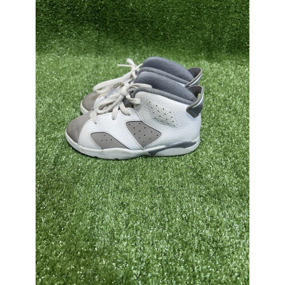 Jordan 6 Cool Grey Toddler Size 10C DV3606-100 Air Jordan Retro Baby TD